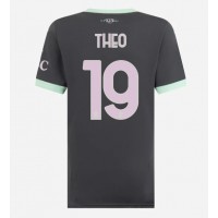 AC Milan Theo Hernandez #19 Tredje Tröja Kvinnor 2024-25 Korta ärmar